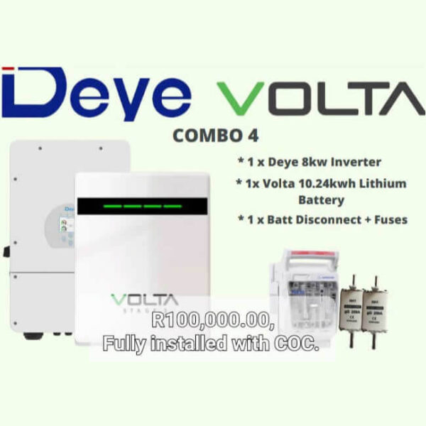 combo 4 deye 5kw backup power solution plus